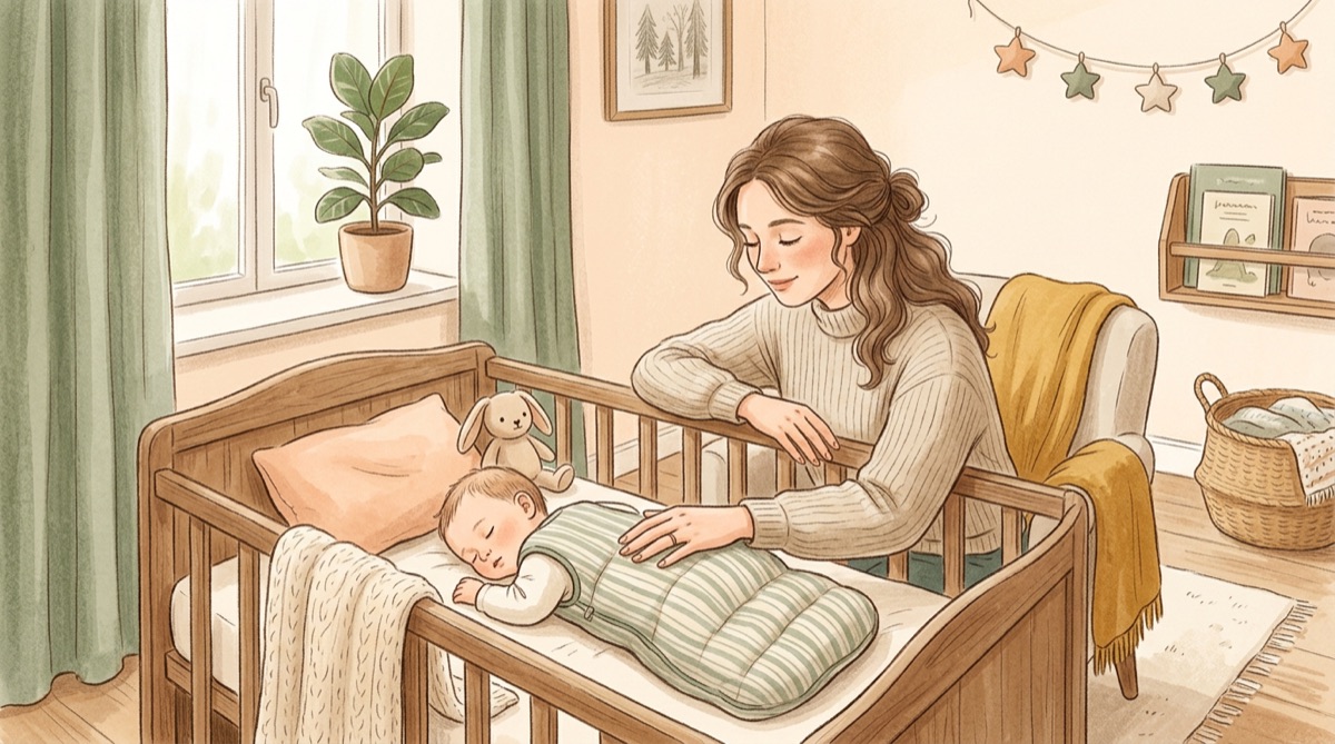 Illustration : La régression du sommeil de 4 mois : comprendre et traverser