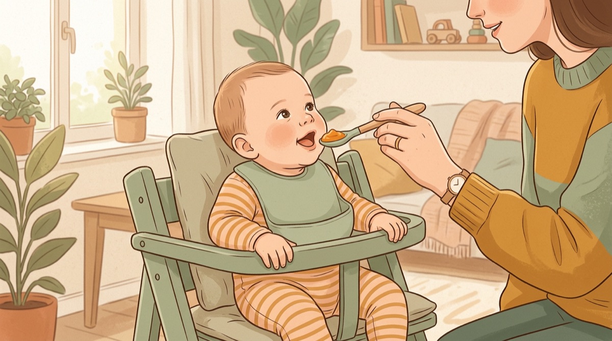 Illustration : Quelles quantités pour bébé ? Les vrais repères, sans se prendre la tête